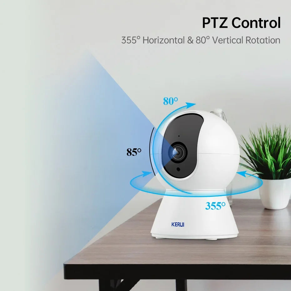 NNEOBA 4K WLAN Überwachungskamera mit Auto Tracking