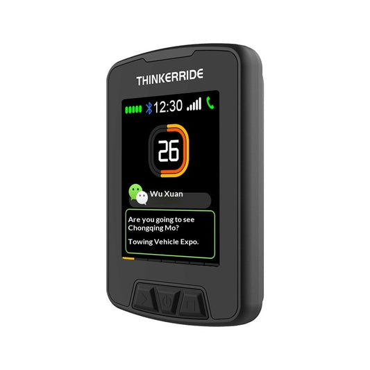 Smarter GPS-Fahrradcomputer mit Bluetooth und App-Verbindung zur Anzeige und Auswertung Deiner Fahrdaten.