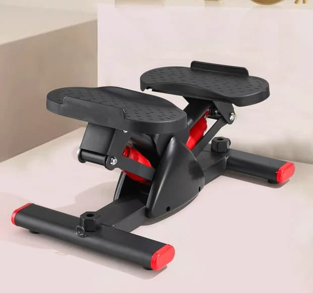 V Mini Stepper mit Widerstandsbändern für Cardio und Ganzkörpertraining