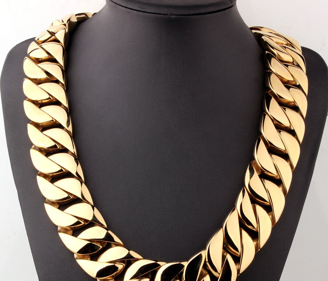Statement Halskette „Urban Chain Gold“