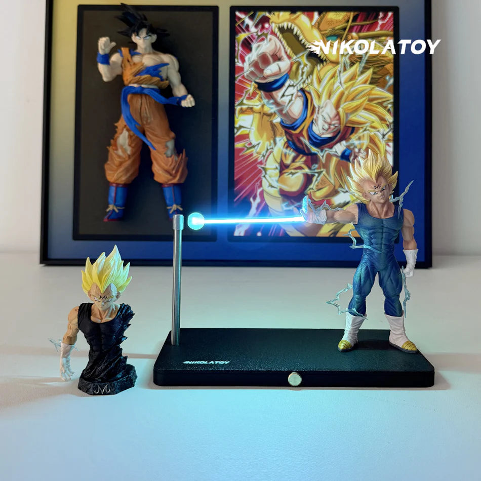 Dragon Ball Vegeta NeoBeam LED Anime Figur – Dynamisches Lichtdisplay mit Energieeffekt