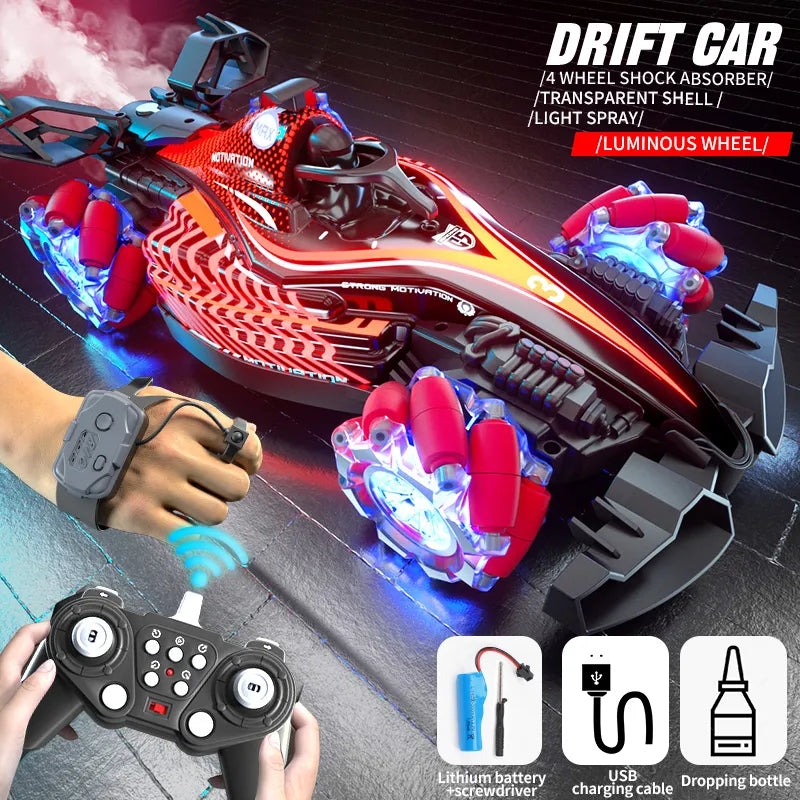 NeonDrift X RC Stunt Car – Drift Auto mit LED & 360° Action