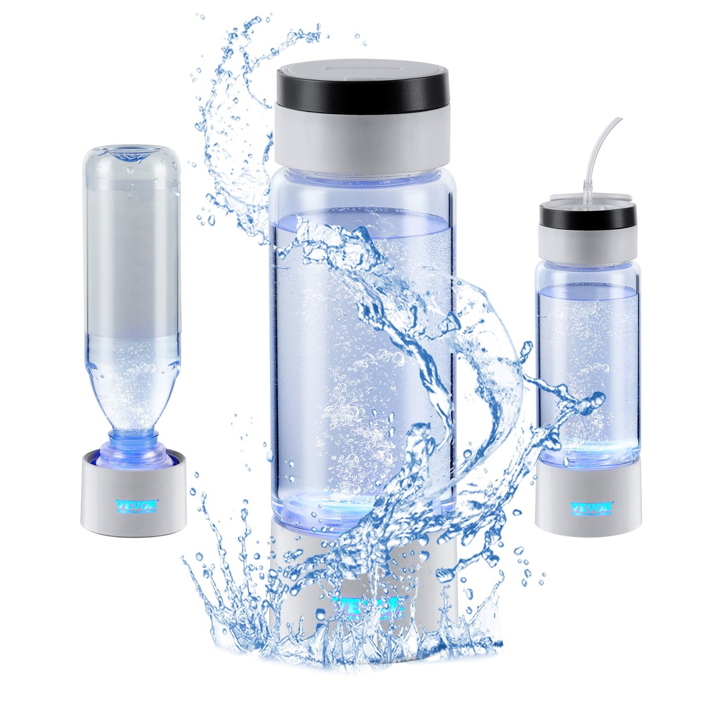 Wasserstoff-Wasserflasche „HydroPure Bottle“ – Tragbarer Generator mit Inhalationsfunktion