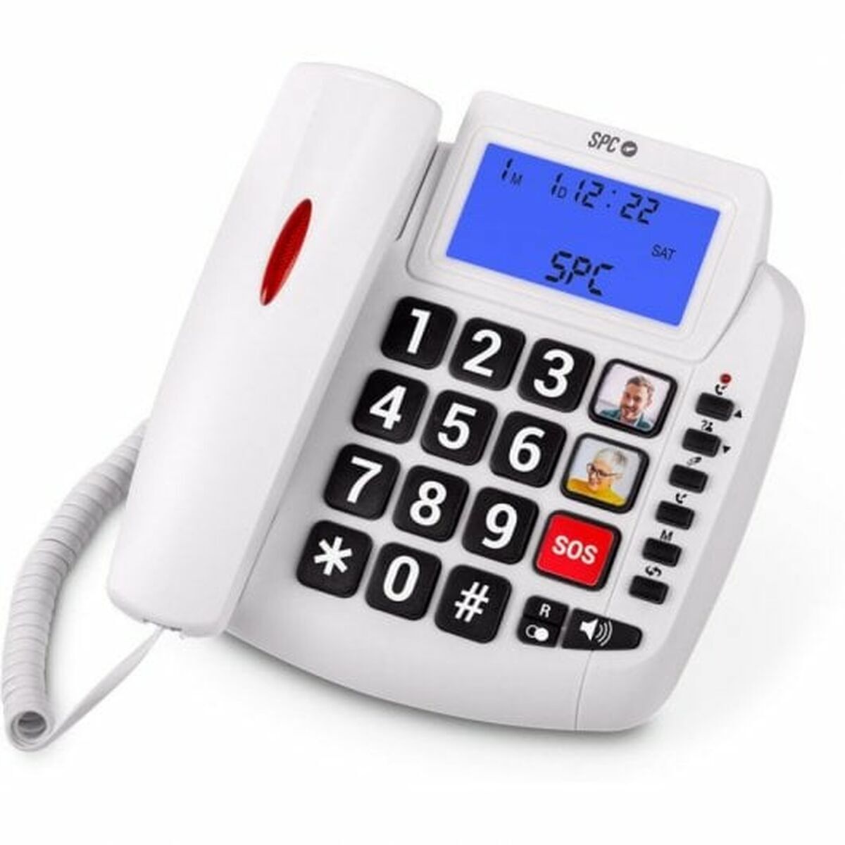 Großtastentelefone und Verstärker