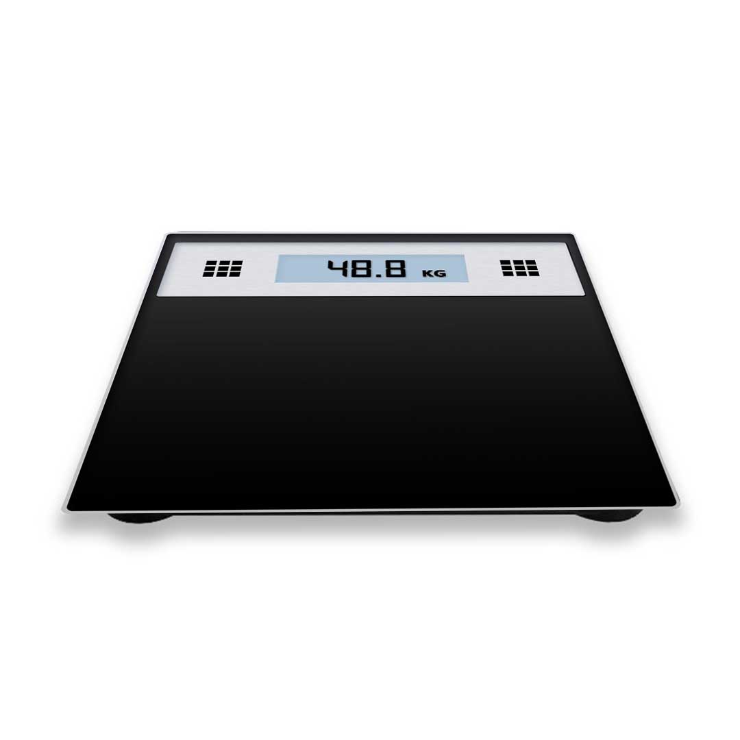 NNEAGS 180kg Electronic Talking Scale Weight Fitness Glass Bathroom Scale LCD Display Stainless-1