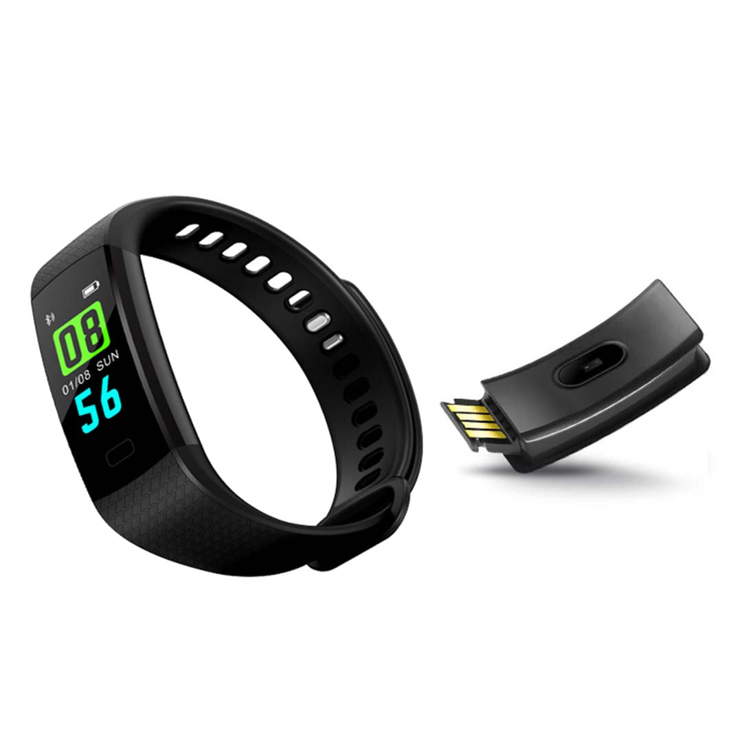 NNEAGS Sport Smart Watch Health Fitness Wrist Band Bracelet Activity Tracker Red-2