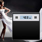 NNEAGS 180kg Electronic Talking Scale Weight Fitness Glass Bathroom Scale LCD Display Stainless-3