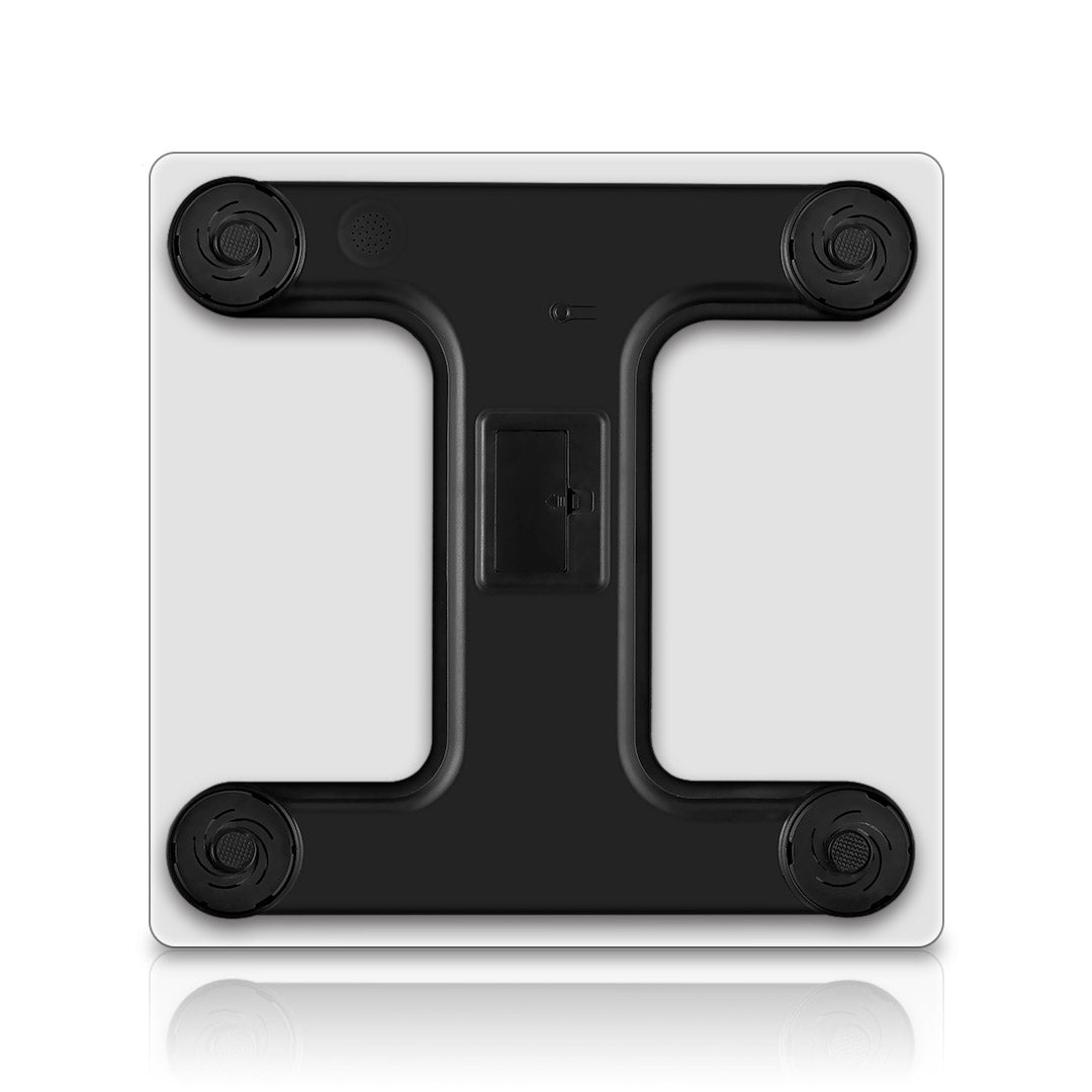 NNEAGS 2X 180kg Glass LCD Digital Fitness Weight Bathroom Body Electronic Scales Black/White-4