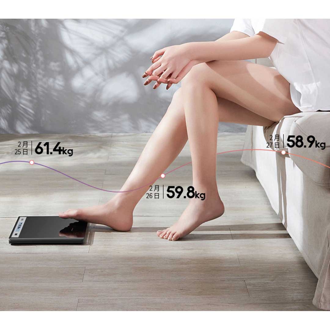 NNEAGS 180kg Electronic Talking Scale Weight Fitness Glass Bathroom Scale LCD Display Stainless-4