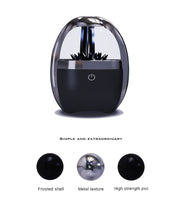 Moderne Ambientelampe mit magnetischer Flüssigkeit und futuristischem Design