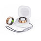 Smart Fitness Ring With Charging Case - Gold-0