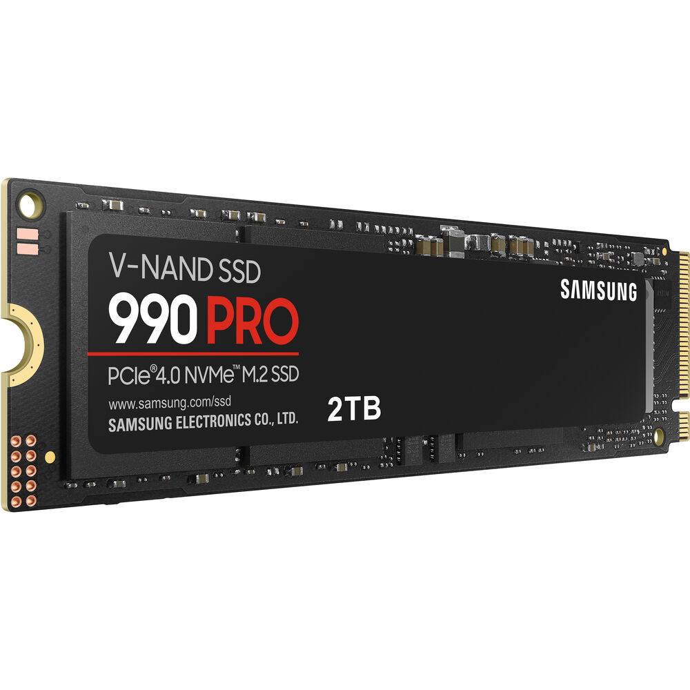 Samsung 990 PRO 2TB NVMe PCIe 4.0 M.2 SSD