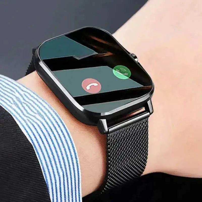 NNEOBA Bluetooth Smart Watch for Men & Women, Fitness Tracker-1
