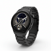 Smart Watch Big Screen Custom Dial Answer Call Fitness Tracker Sport Smart Watch For Men - Black-0