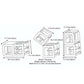 2in1 Montessori Learning Tower & Desk