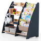 2in1 Montessori Shelf for Books and Toys-5