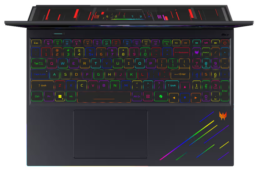 Acer Predator Helios 16 AI Gaming Laptop mit RTX 5090 und Core Ultra 9