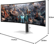 Samsung Odyssey OLED G9 G93SD 49 Zoll DQHD Gaming Monitor mit 240 Hz