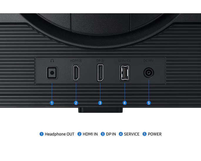 Samsung Odyssey G6 G60F 27 Zoll QHD Gaming Monitor mit 350 Hz