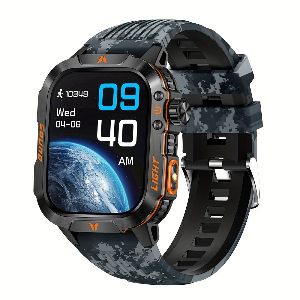 NNETM Outdoor Smartwatch with Compass and Fitness Tracker-0