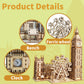 TimeCraft Big Ben 3D Holzpuzzle – DIY Modell mit Uhrfunktion