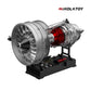 TECHING Mittelgroßes Turbofan-Triebwerksmodell - DIY-Bausatz (12 Zoll)