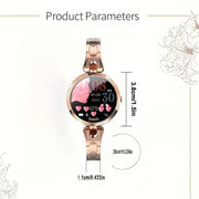 Rose Golden Women's Smartwatch - Health, Fitness, Sleep Tracker-3