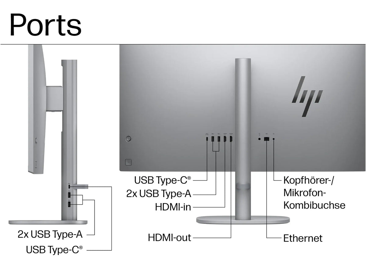 HP OmniStudio X 27 4K All-in-One PC mit Core Ultra 7