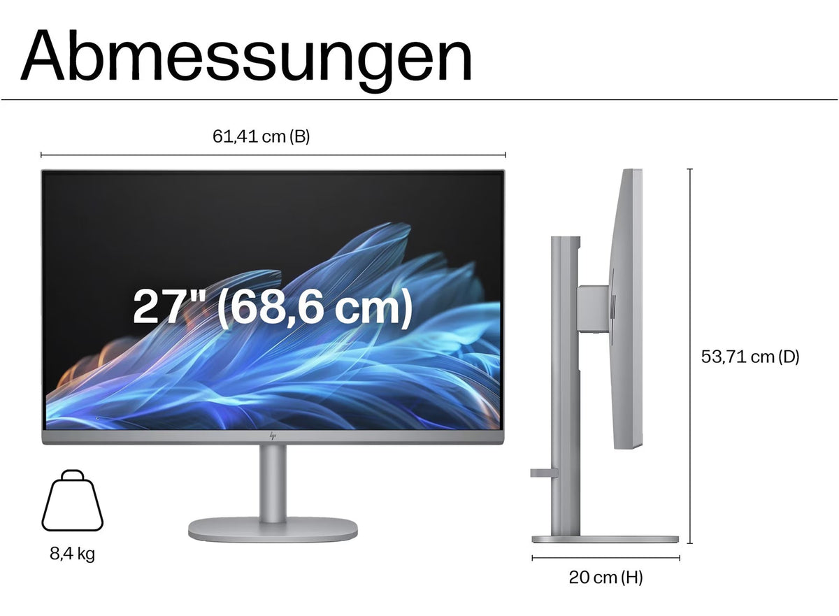 HP OmniStudio X 27 Touch All-in-One PC mit Core Ultra 5
