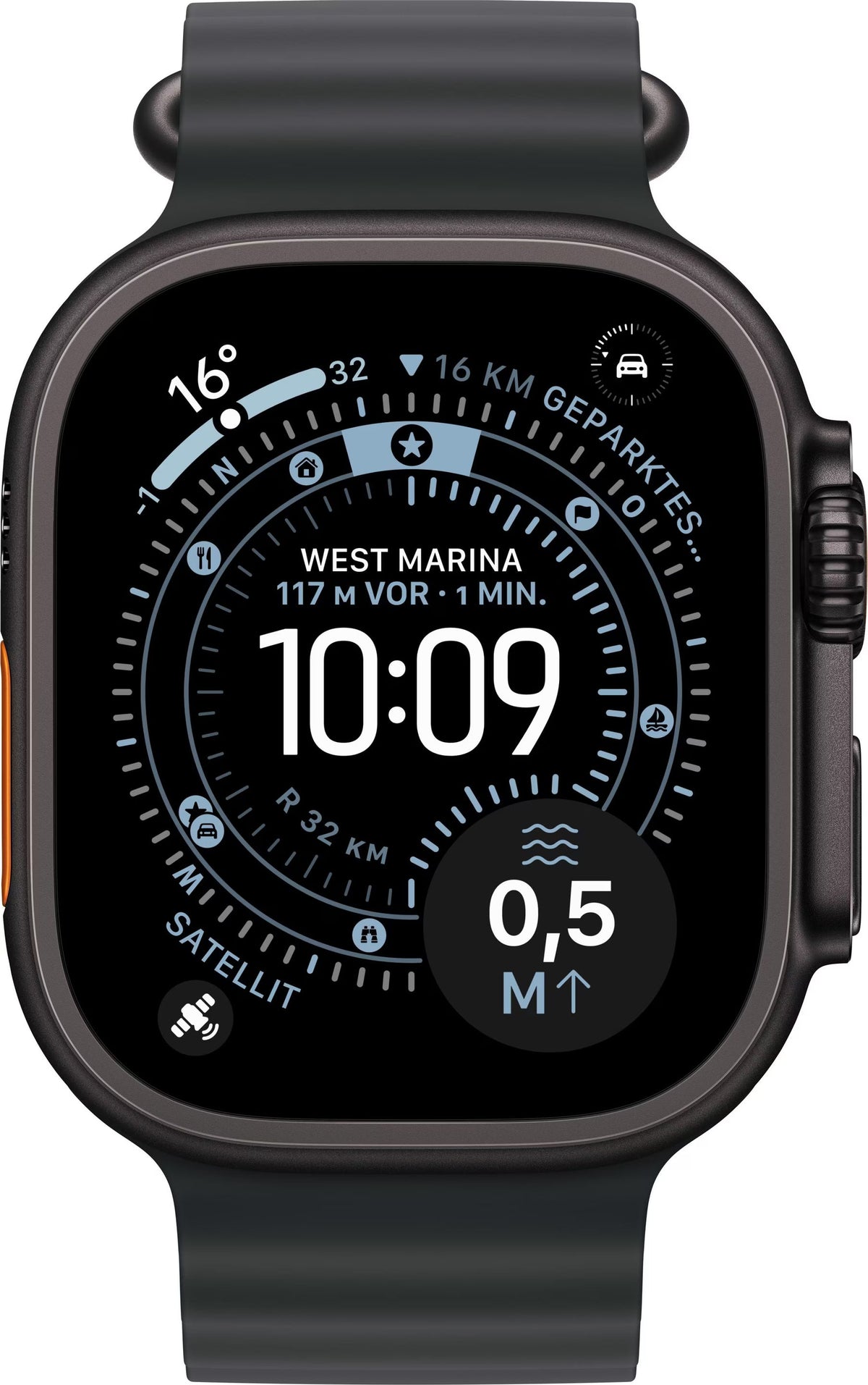 Apple Watch Ultra 3 49 mm Titanium mit Mobilfunk und GPS