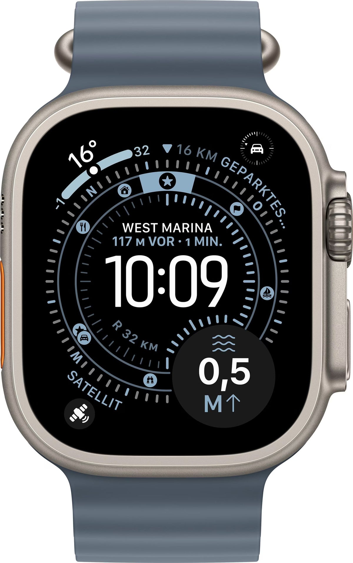 Apple Watch Ultra 3 49 mm Titanium mit Mobilfunk und GPS