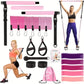 21 teiliges Pilates Bar Set mit Widerstandsbändern bis 180 lbs