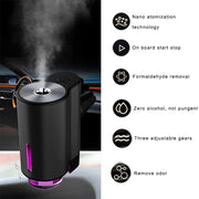 Car Air Freshener Aroma Diffuser with 3 Essential Oils-4