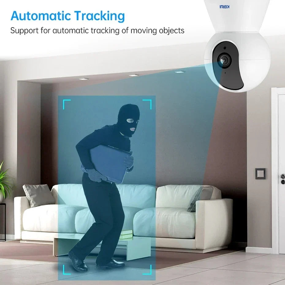 NNEOBA 4K WLAN Überwachungskamera mit Auto Tracking