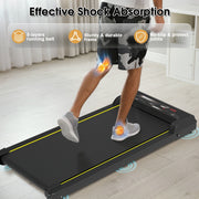 Walking Pad Laufband für Zuhause und Büro mit LED Display bis 120 kg