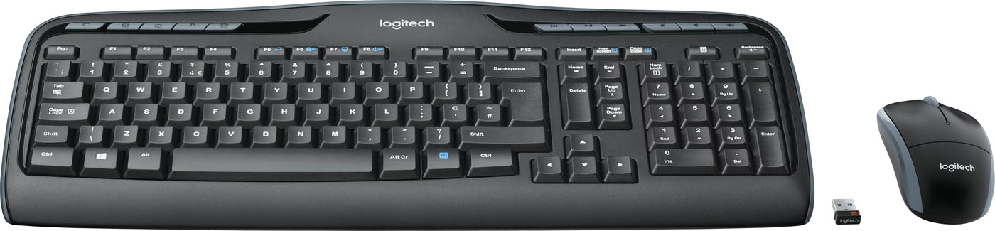 Logitech MK330 Kabelloses Tastatur und Maus Set QWERTZ