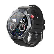 Smart Watch Military C21 Bluetooth Fitness Tracker for Men (Black)-0
