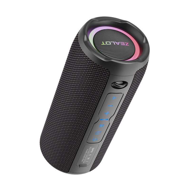 Wasserdichter Bluetooth Lautsprecher mit 20 W, Bass Boost und RGB Licht