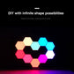 Modulare Quantum LED Wandlampe mit App-Steuerung
