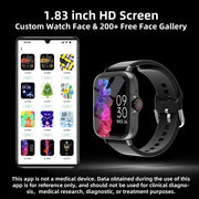 NNEOBA Smart Watch Fitness Tracker Black-2