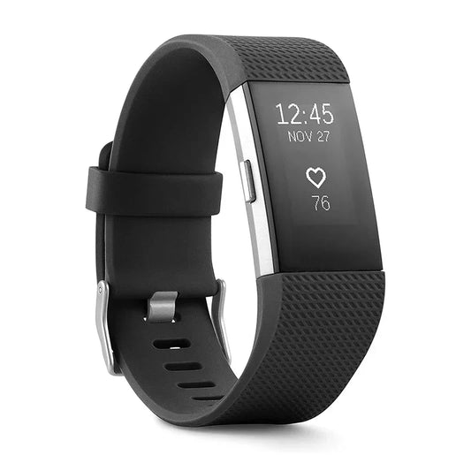 Smart Fitness Wristband Heart Rate Black-0