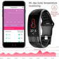 Fitness Bracelet Heart Blood Body Monitoring Black-4