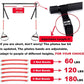 NNEOBA Pilates Stick mit Widerstandsbändern für Yoga und Krafttraining