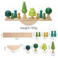 Montessori Wooden Toy Stacking&Threading-12