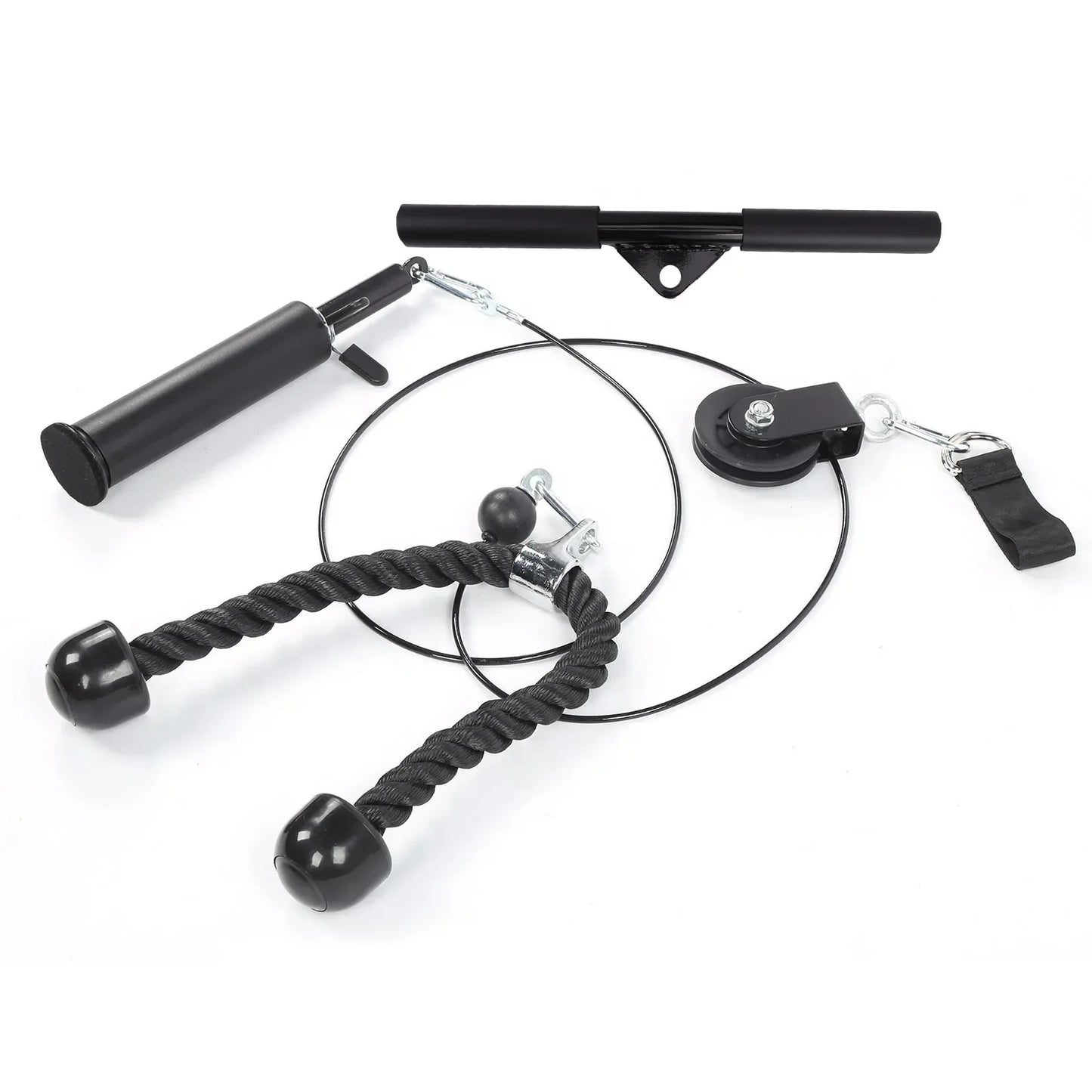 NNEOBA Fitness Seilzug System für Krafttraining und Home Gym