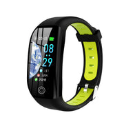 Smartes Fitness-Armband mit Farbdisplay, Schrittzähler und Aktivitätsanzeige für Sport und Alltag.