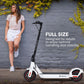 NNEMB Synergy 7 MkII Electric Scooter 500W 15Ah-Motorised eScooter for Adults-White