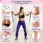 21 teiliges Pilates Bar Set mit Widerstandsbändern bis 180 lbs