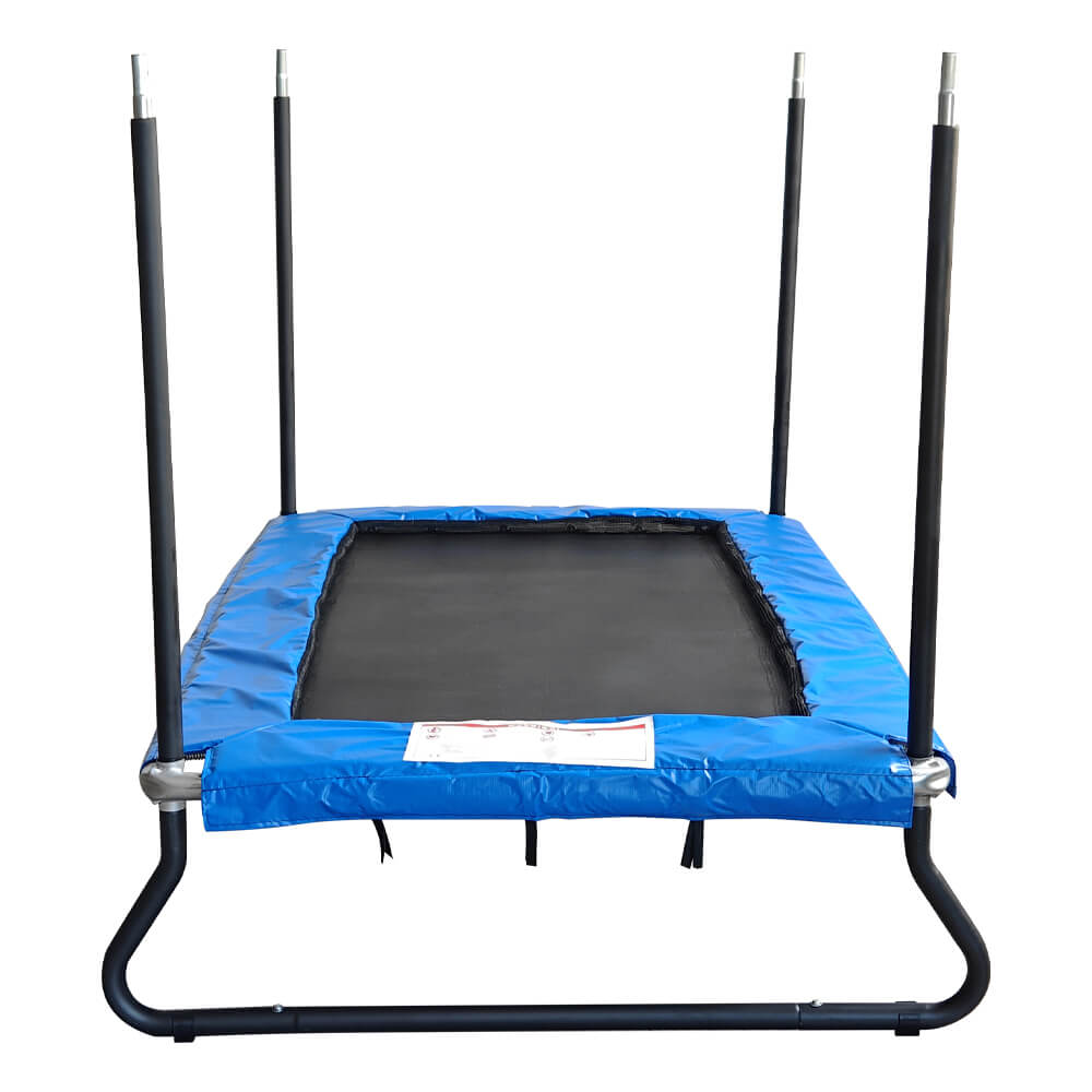 Kindertrampolin mit Schaukel und 115 cm Sicherheitsnetz für den Garten