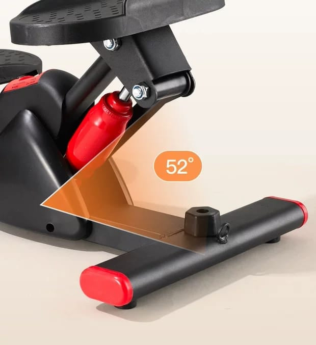 V Mini Stepper mit Widerstandsbändern für Cardio und Ganzkörpertraining